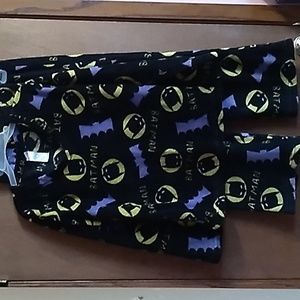 TM & DC Comics Soft & Cozy Batman Pajamas Size 8-10 Boys